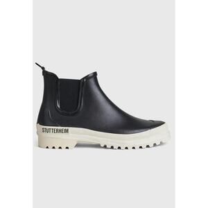 NEW STUTTERHEIM women's chelsea rainwalker rain boots in black